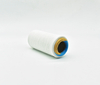 NE 21S Optical white recycled cotton polyester yarn for circular knitting 